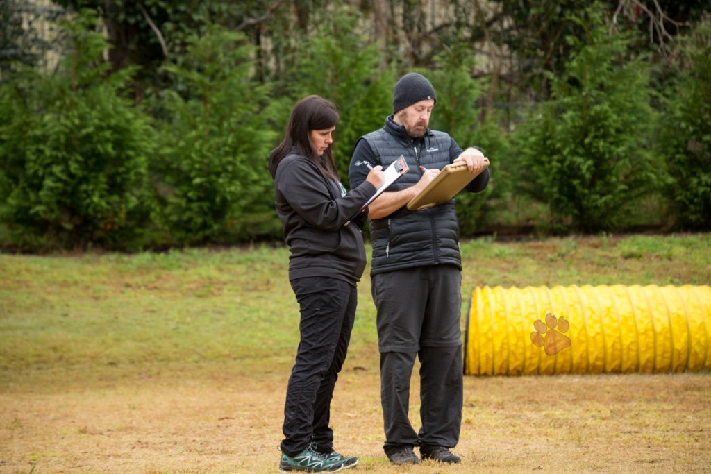 Glenn Cooke learning PSA judging